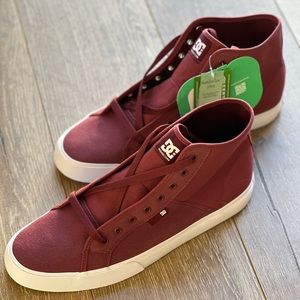 DC MEN'S MANUAL HI HIGH-TOP REFIBRA SHOES